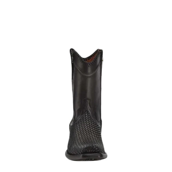 Cuadra Men's Oxford Laser & Woven Narrow Square Toe Boot — CU969