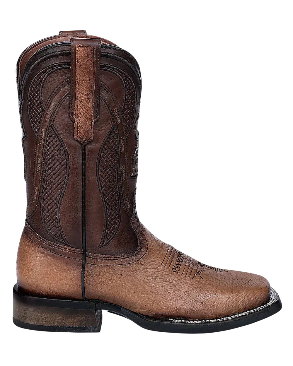 Cuadra Men's Honey Ostrich Belly Rodeo Cowboy Boot — CU863
