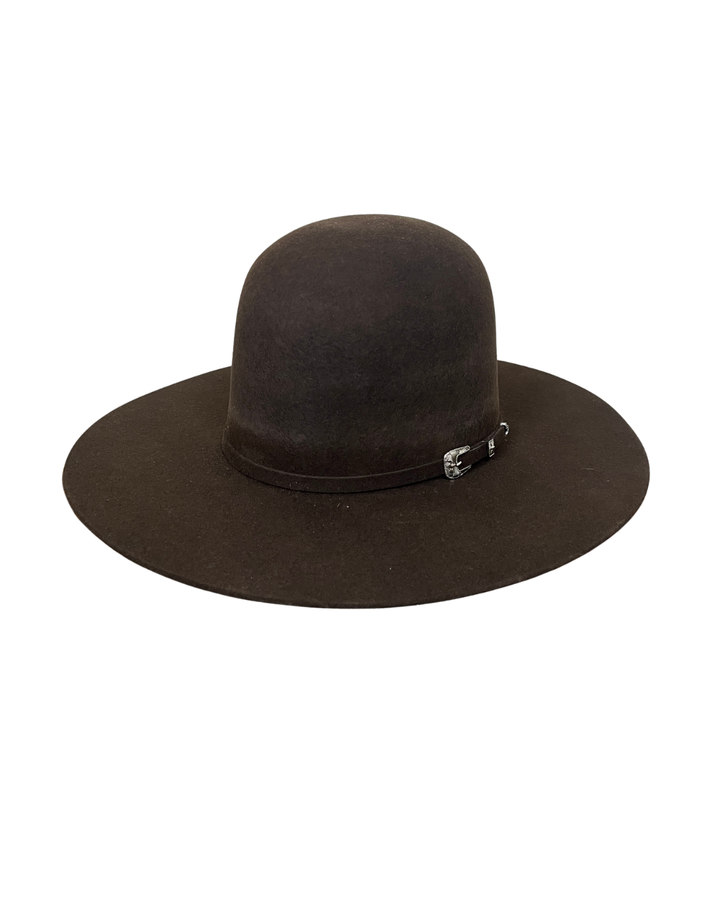 Cuernos Chuecos 6X Open Crown Hat