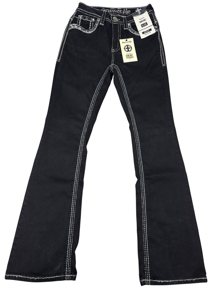 AnswerMe Kids Bling Bootcut Jean