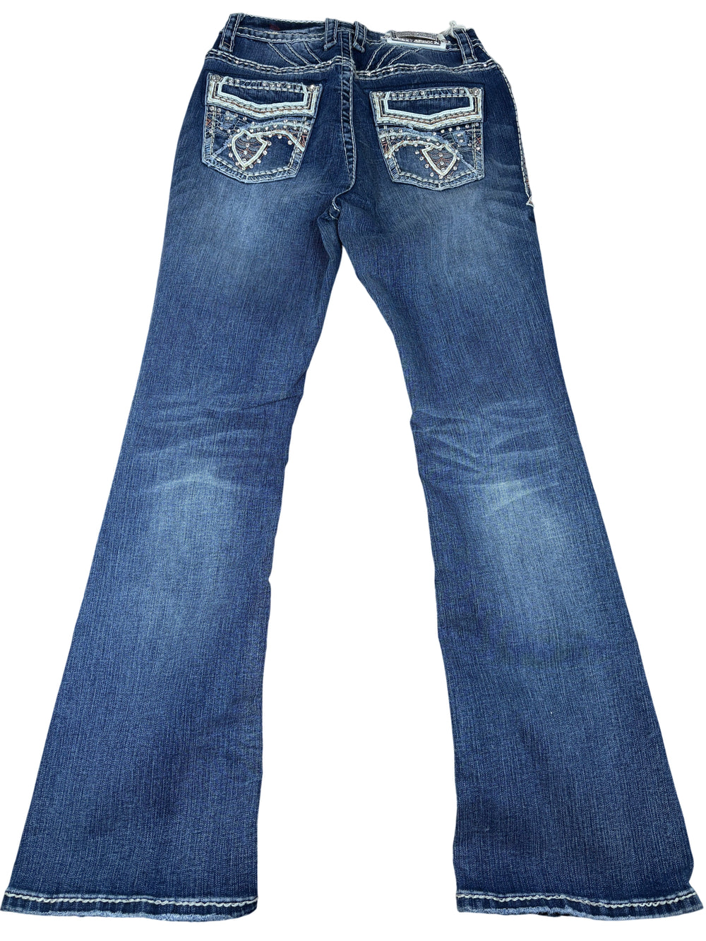 Rock In LA Women's Embellished Western Bootcut Jean