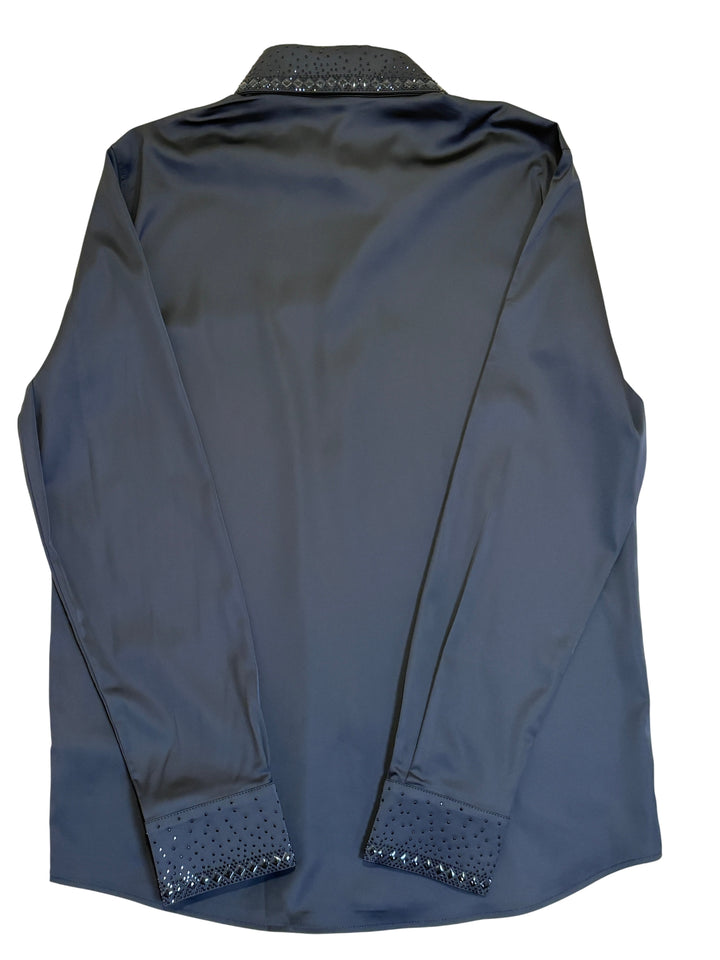 Barabas Black Rhinestone Men&