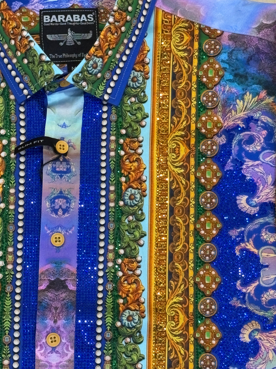 Barabas Orchard Rhinestone Men&