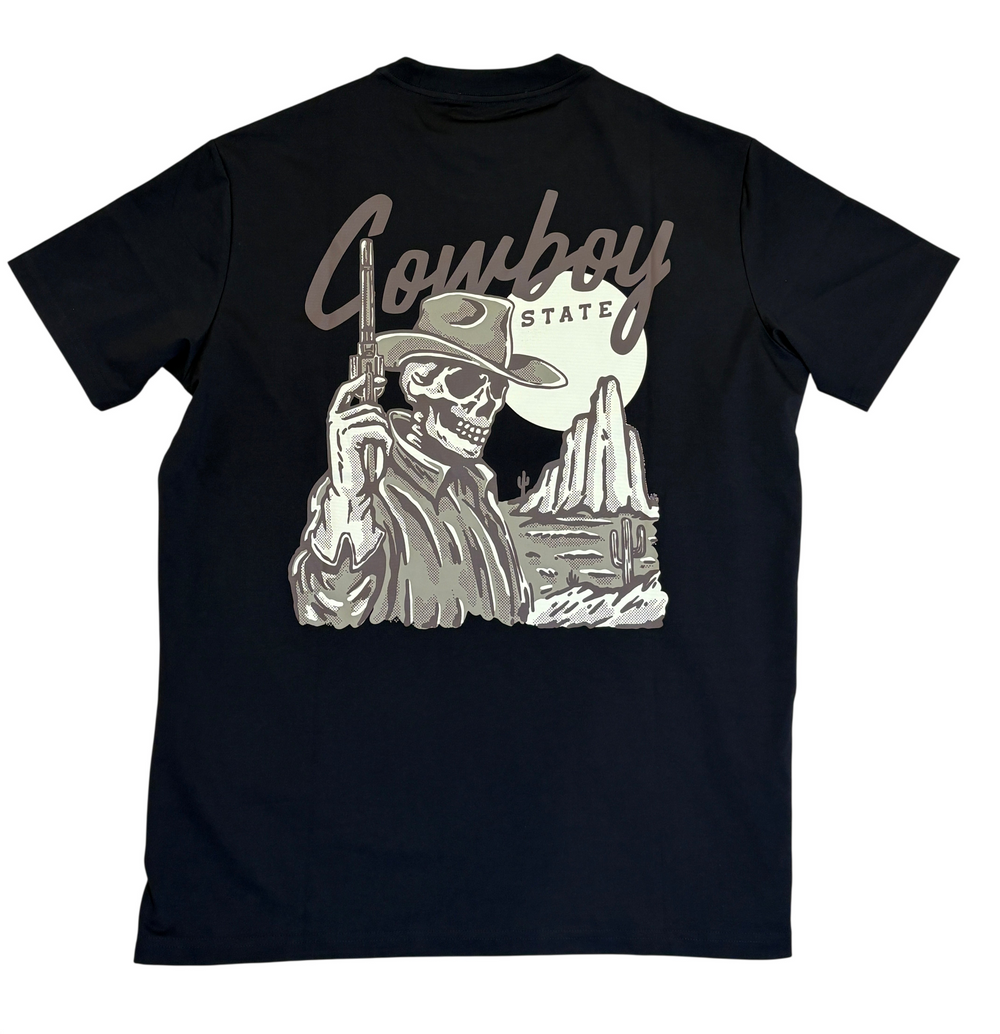 Platini Cowboy State Men's Short Sleeve Shirt