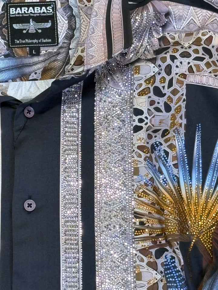 Barabas Veneto Rhinestone Men&