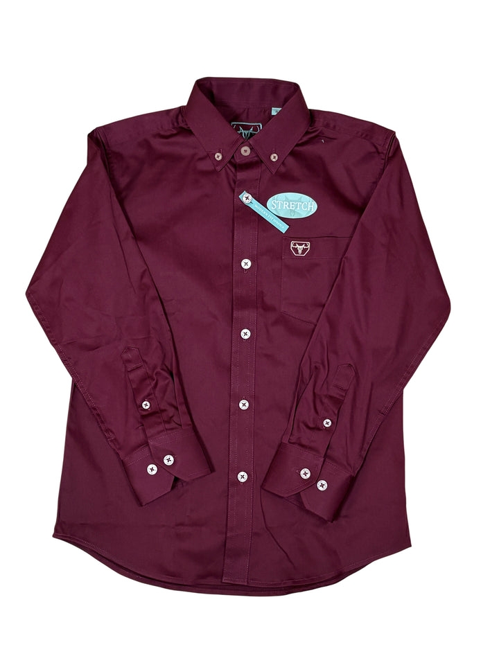 Platini Solid Long Sleeve Kids Shirt