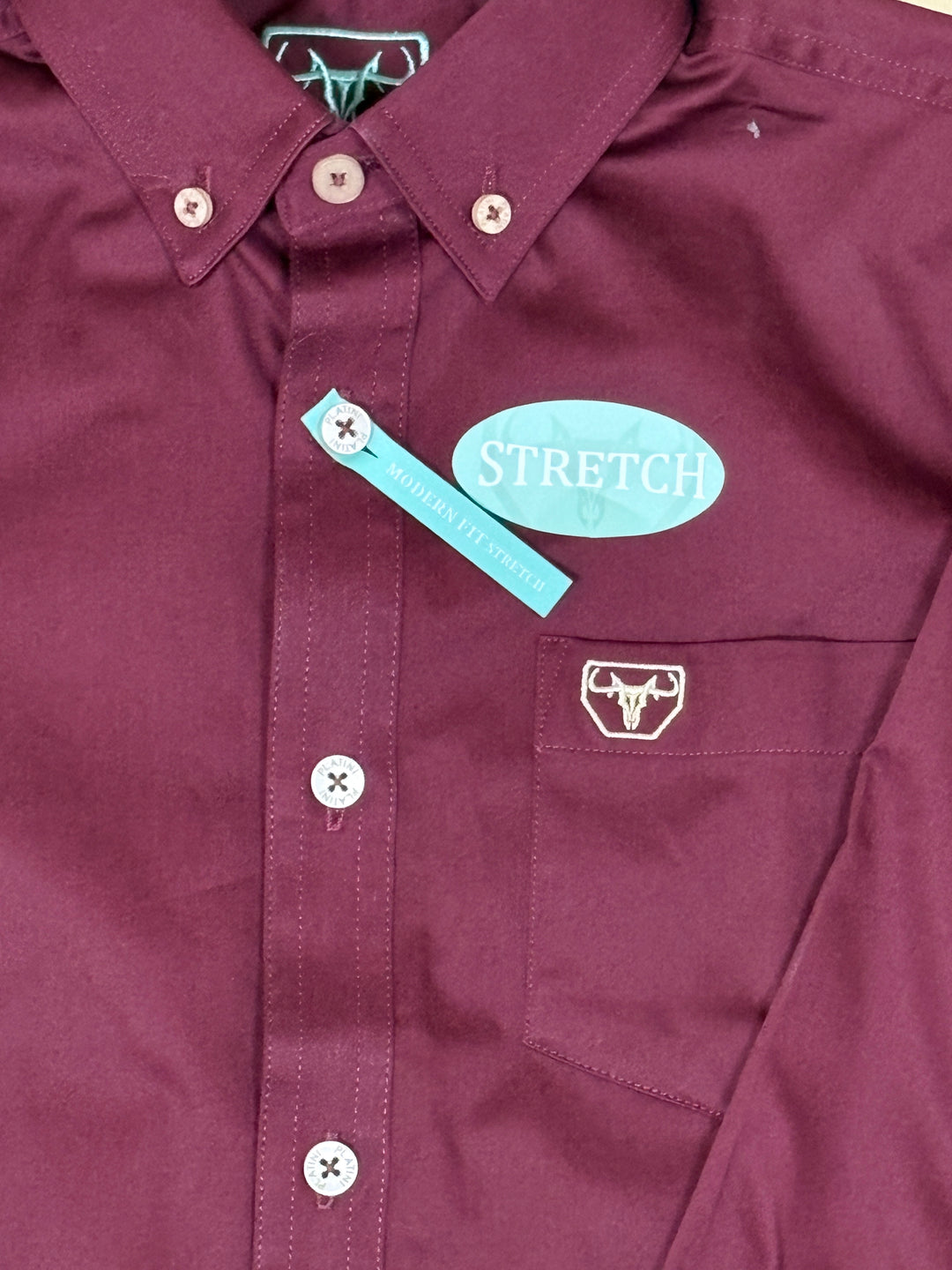 Platini Solid Long Sleeve Kids Shirt