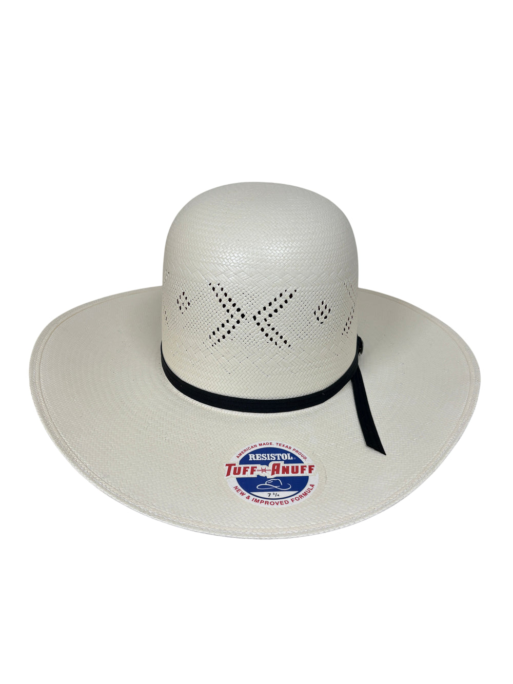 Resistol 20X Straw Open Crown Hat