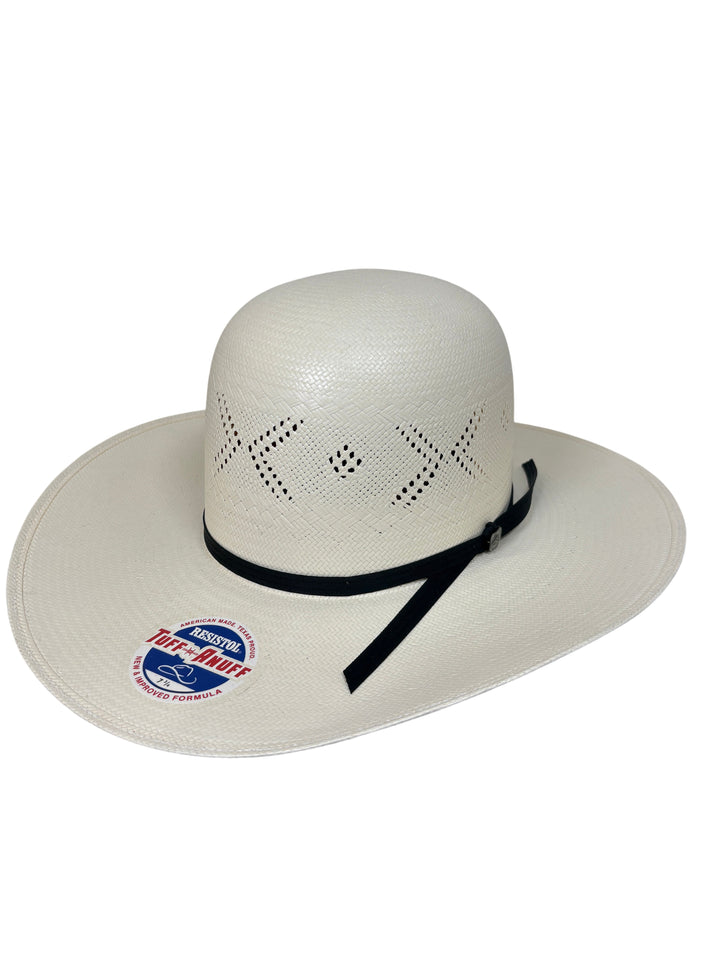 Resistol 20X Straw Open Crown Hat