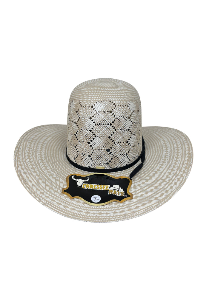 Tennessee Hats Honeycomb 500x Straw Open Crown Hat