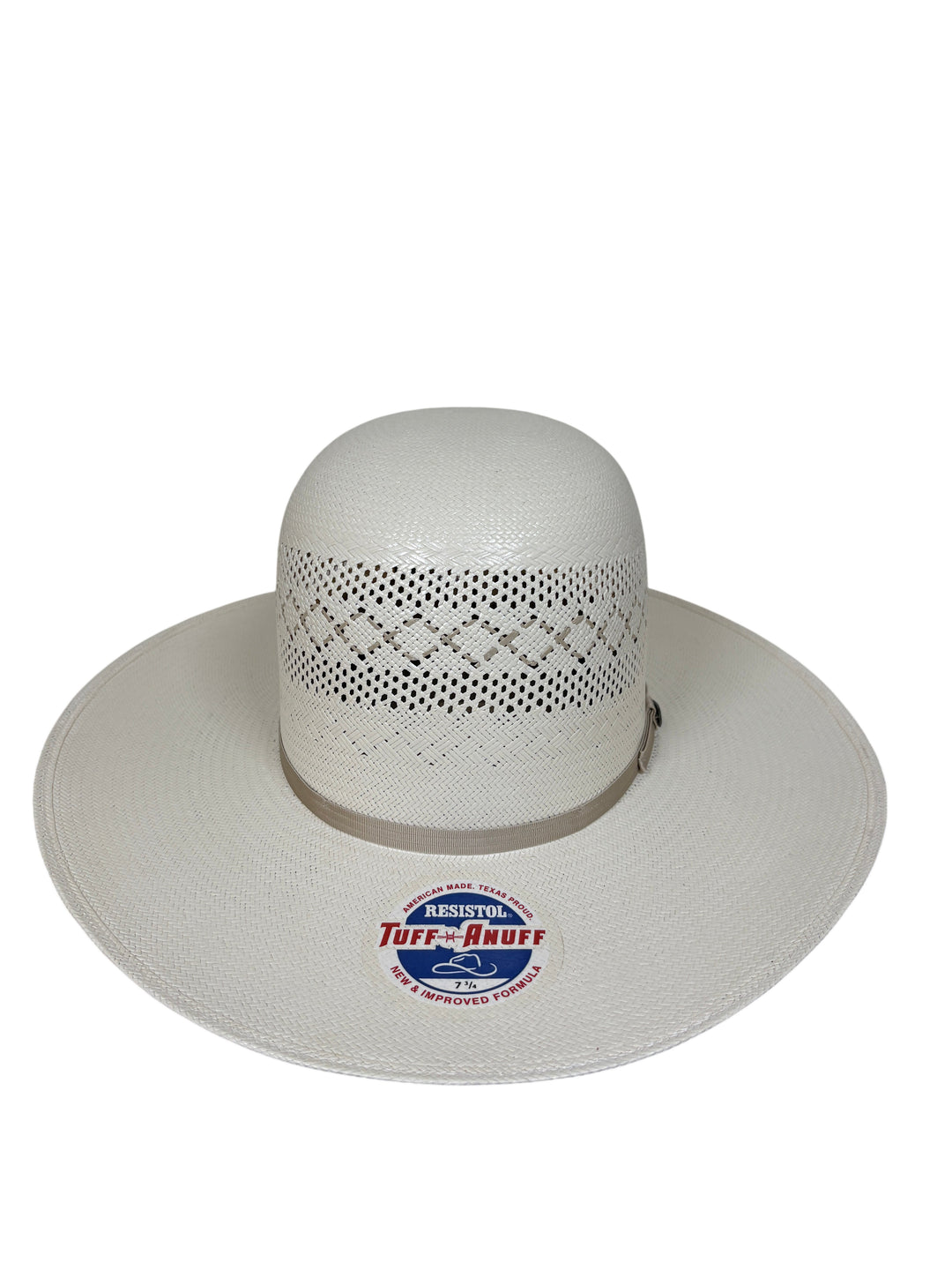 Resistol 20X Straw Open Crown Hat