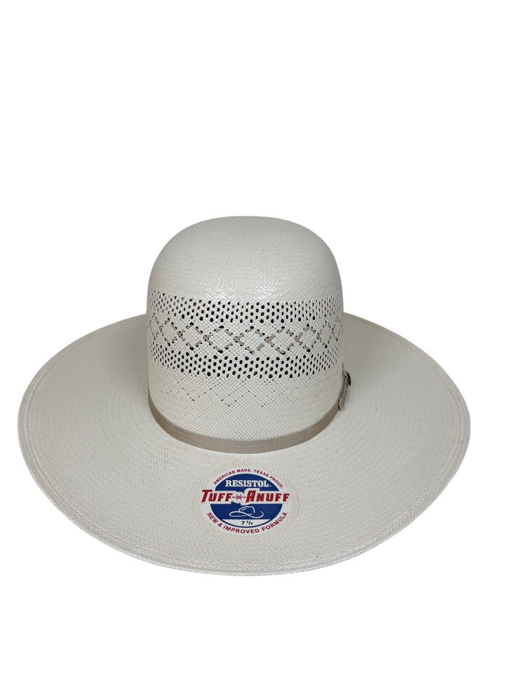Resistol 20X Straw Open Crown Hat