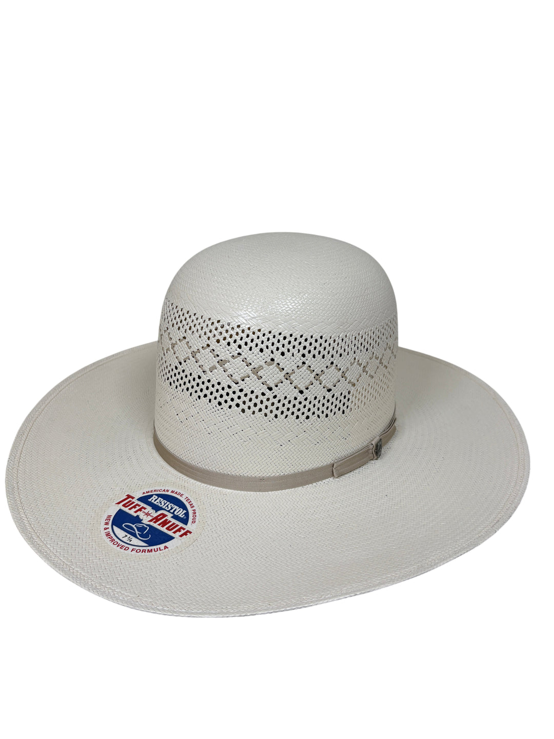 Resistol 20X Straw Open Crown Hat