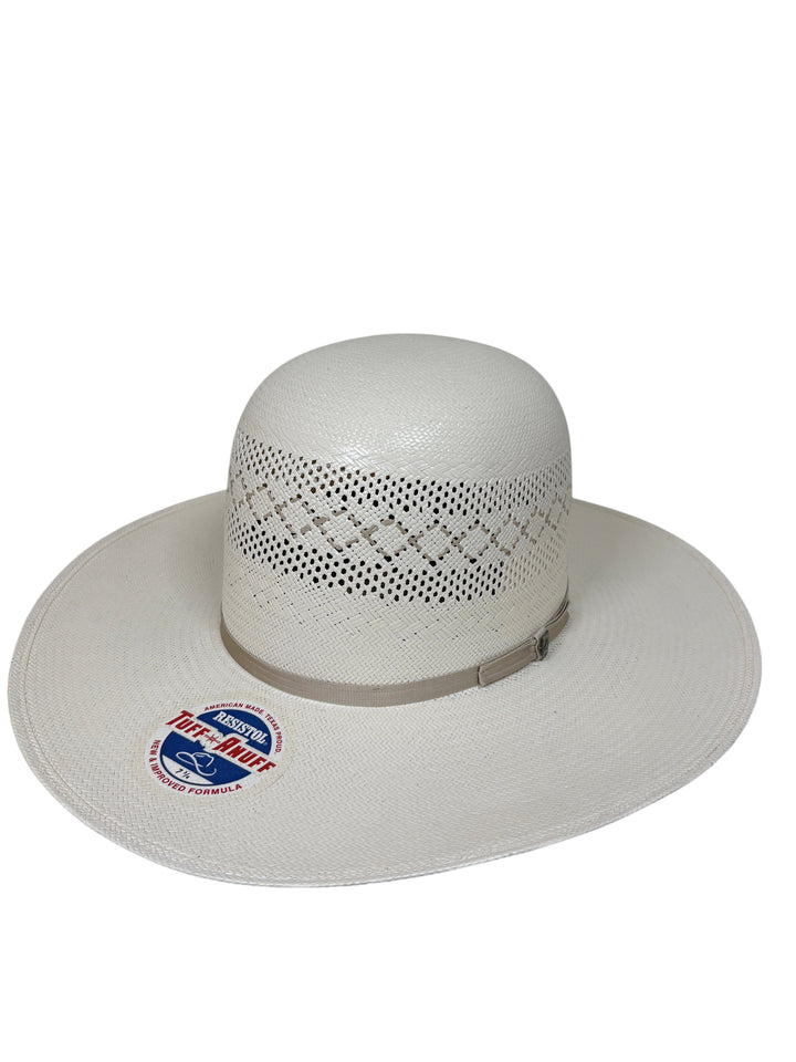Resistol 20X Straw Open Crown Hat