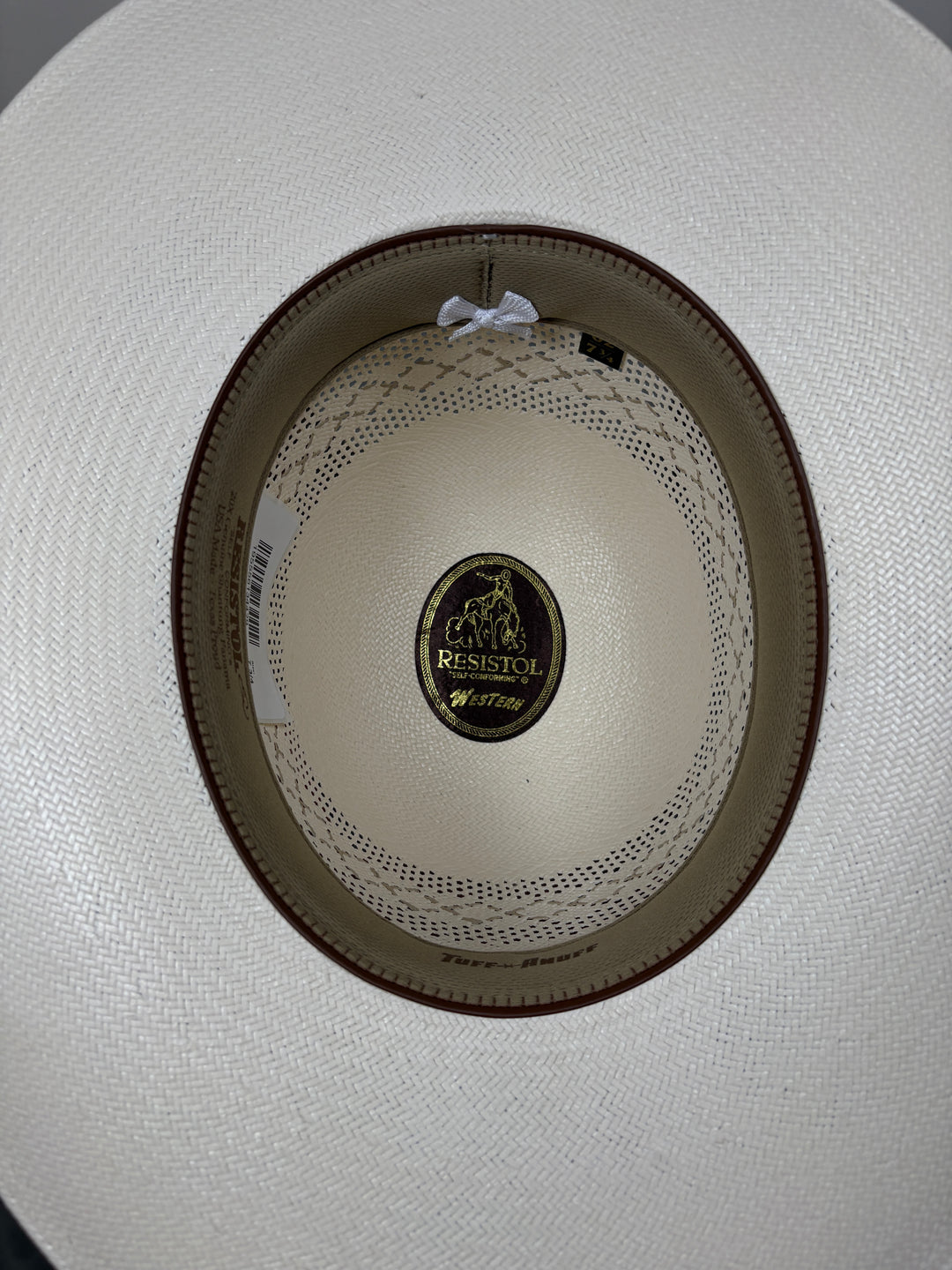Resistol 20X Straw Open Crown Hat