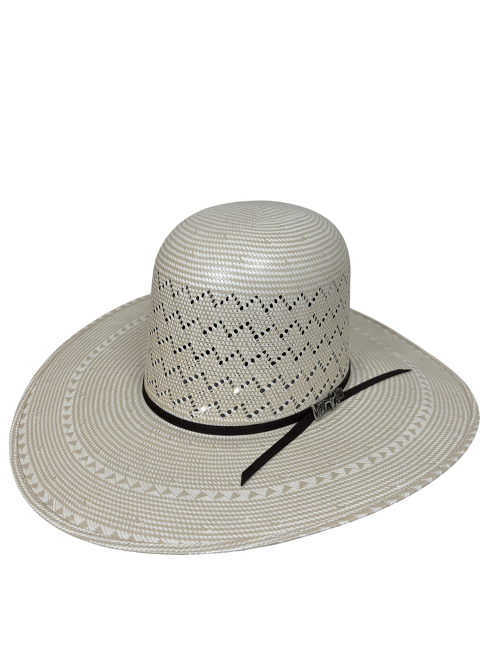 Cuernos Chuecos 100X Straw Open Crown Hat