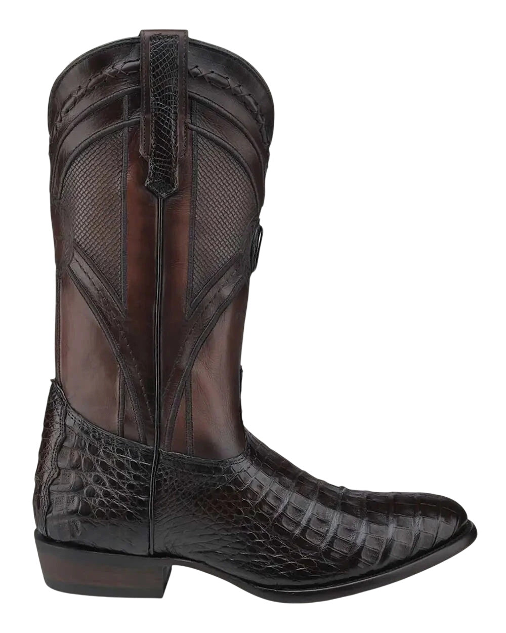 Cuadra Men's Caiman Round Toe Cowboy Boot –– CU857