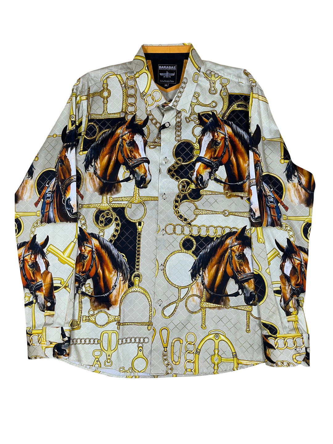 Barabas Caballo Rhinestone Men&