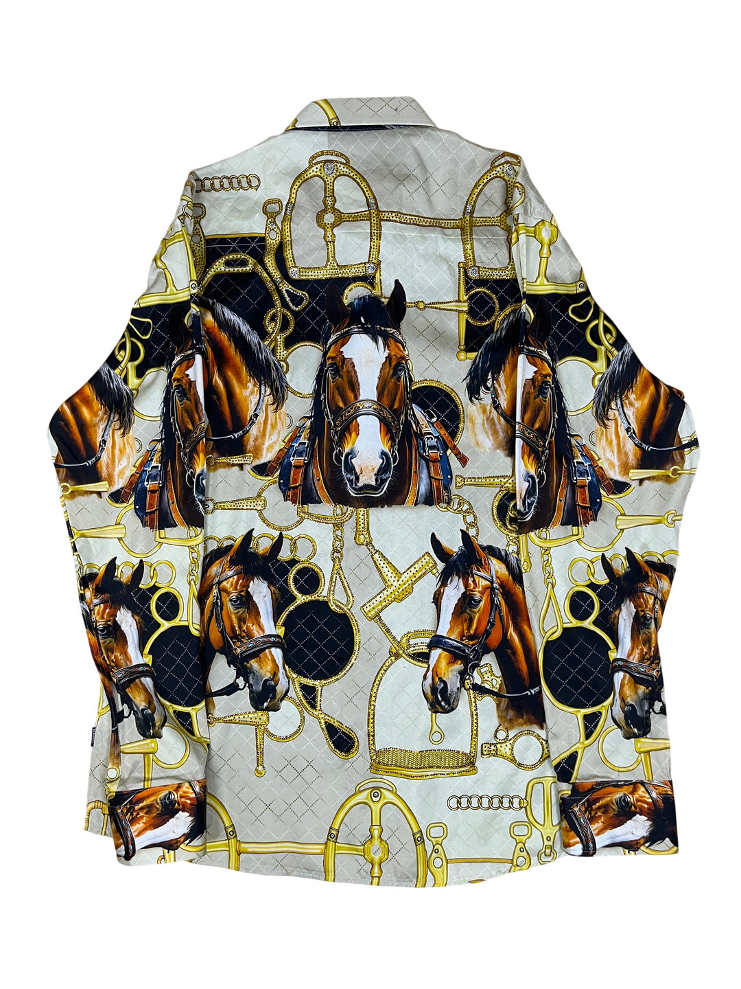 Barabas Caballo Rhinestone Men&