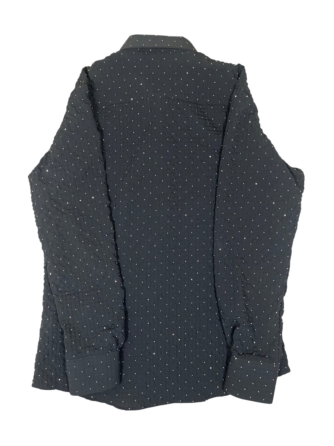 Barabas Ruffled Rhinestone Men&
