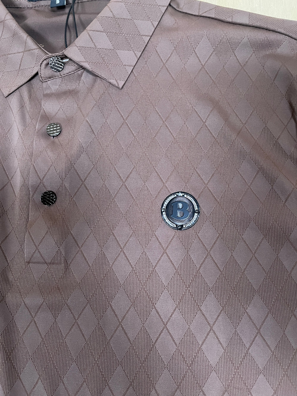 Barabas Brown Men's Polo