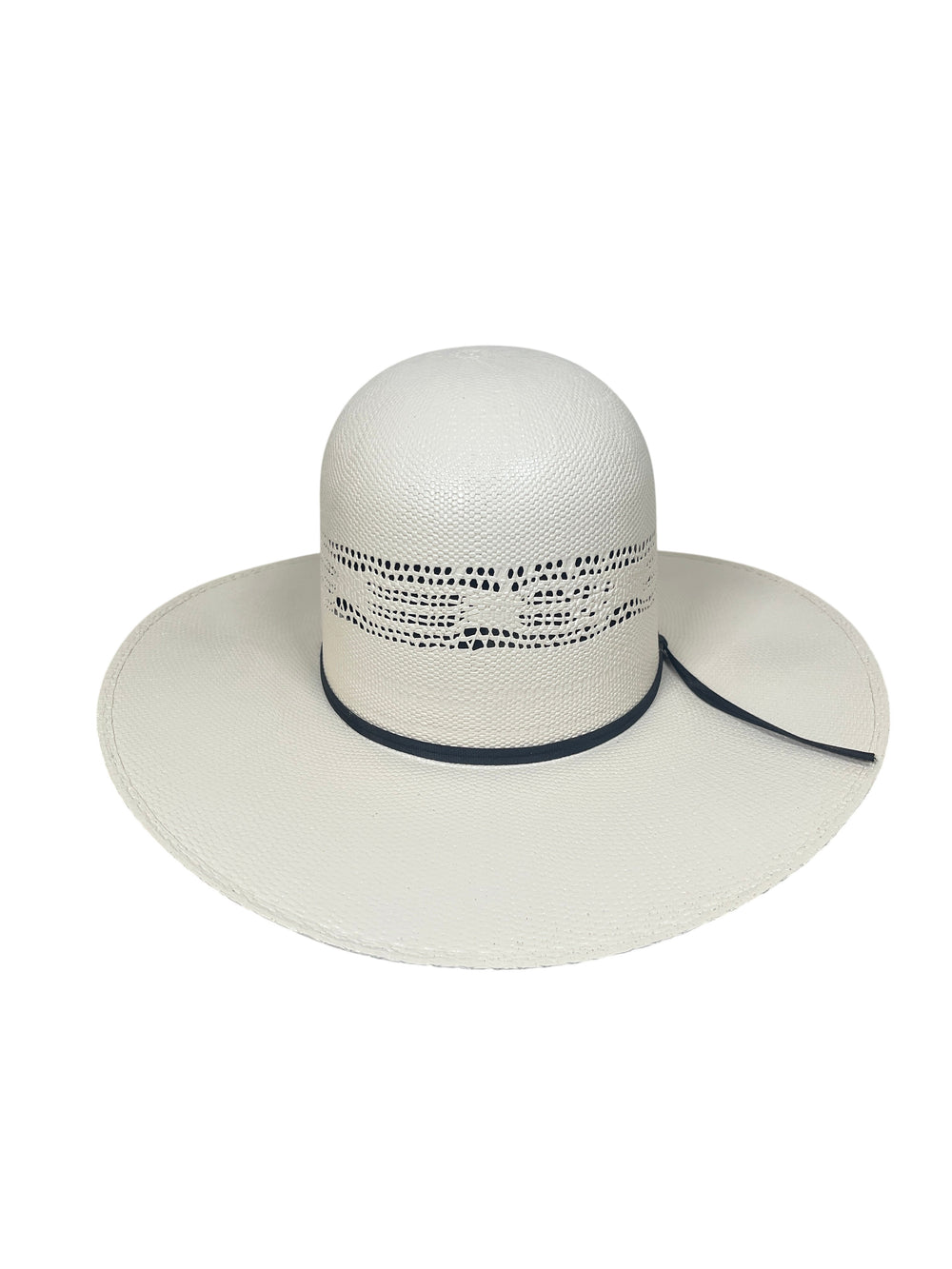 Stone Bangora 10X Straw Open Crown Hat