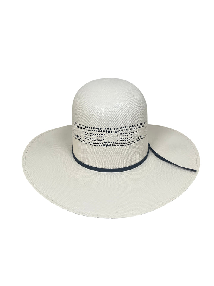 Stone Bangora 10X Straw Open Crown Hat