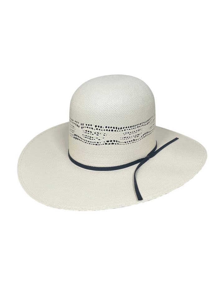 Stone Bangora 10X Straw Open Crown Hat