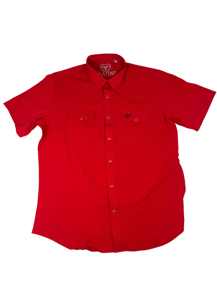 Platini Solid Short Sleeve Men&