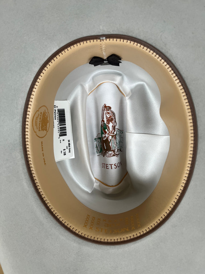 Stetson El Patron 30X Mist Grey Cowboy Hat