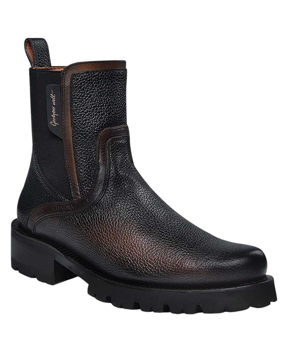 Cuadra Men's Urban Bright Finish Black Boot — CU972