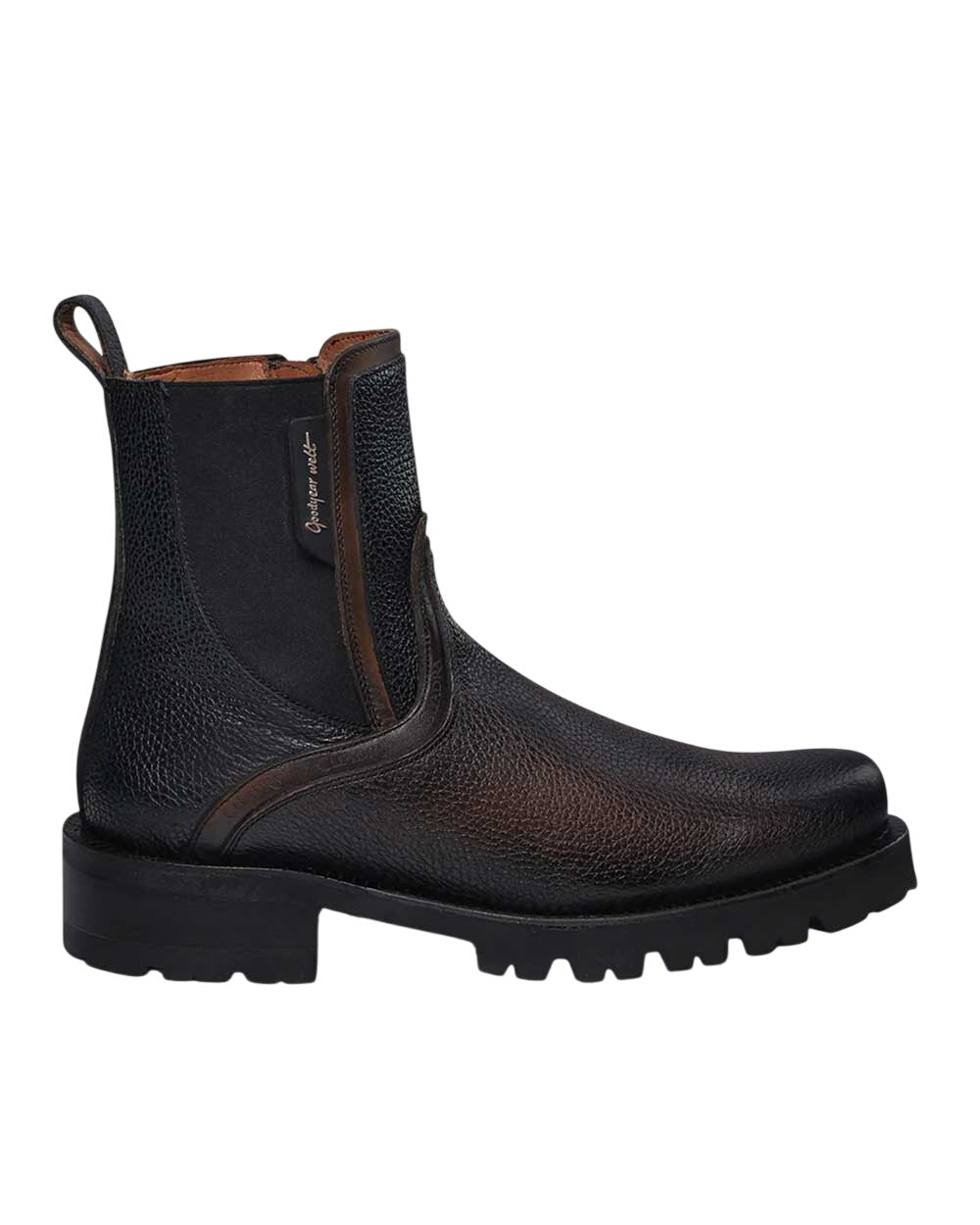 Cuadra Men's Urban Bright Finish Black Boot — CU972