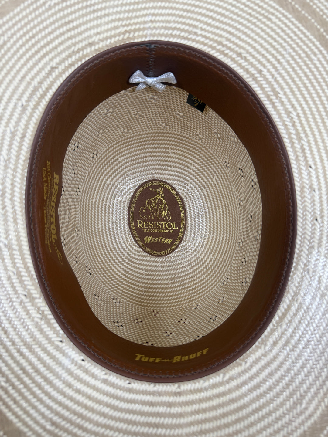 Resistol Conley 20X Straw Open Crown Hat