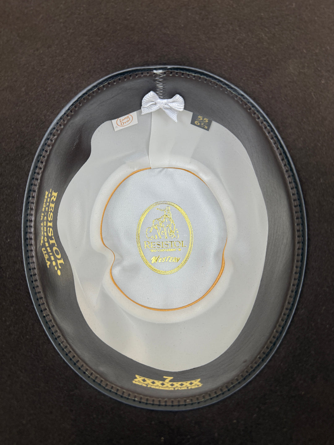 Resistol 7X Open Crown Hat