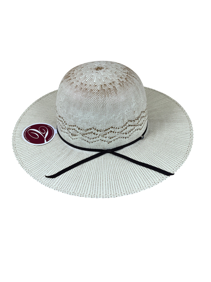 Tacchino Straw Open Crown Hat