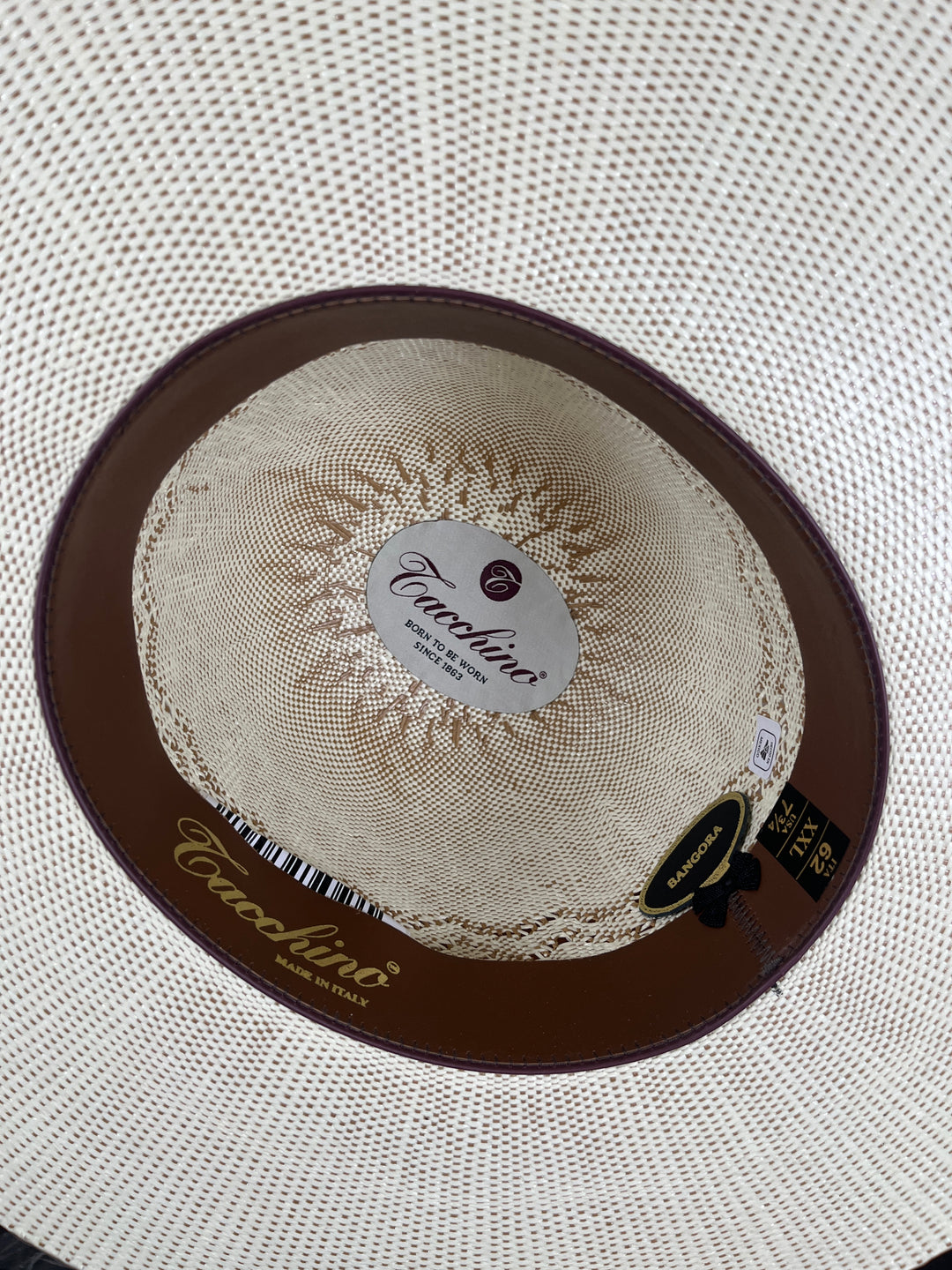 Tacchino Straw Open Crown Hat