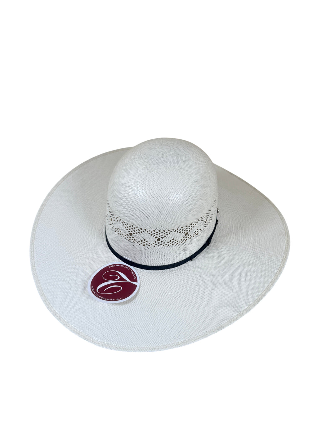 Tacchino Shantung Straw Open Crown Hat